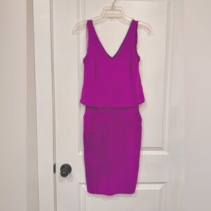 Ralph Lauren Purple Backless Dress
